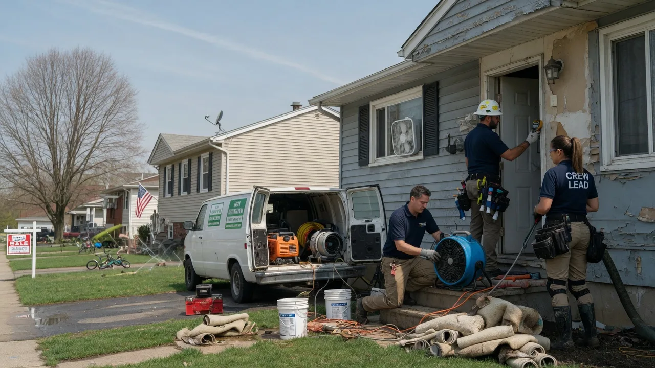 Flood Cleanup in Hinton, IA near me